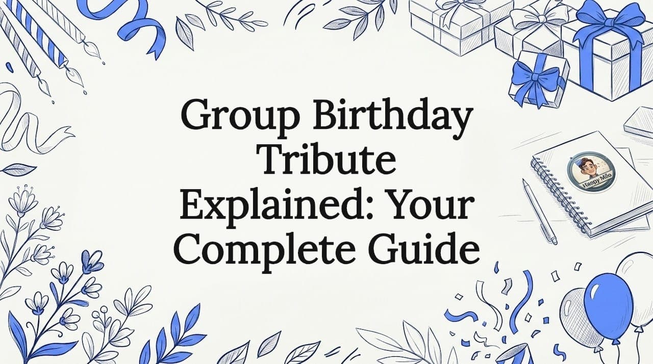 Cover image for article: Group Birthday Tribute Ideas: How to Create One That Lasts