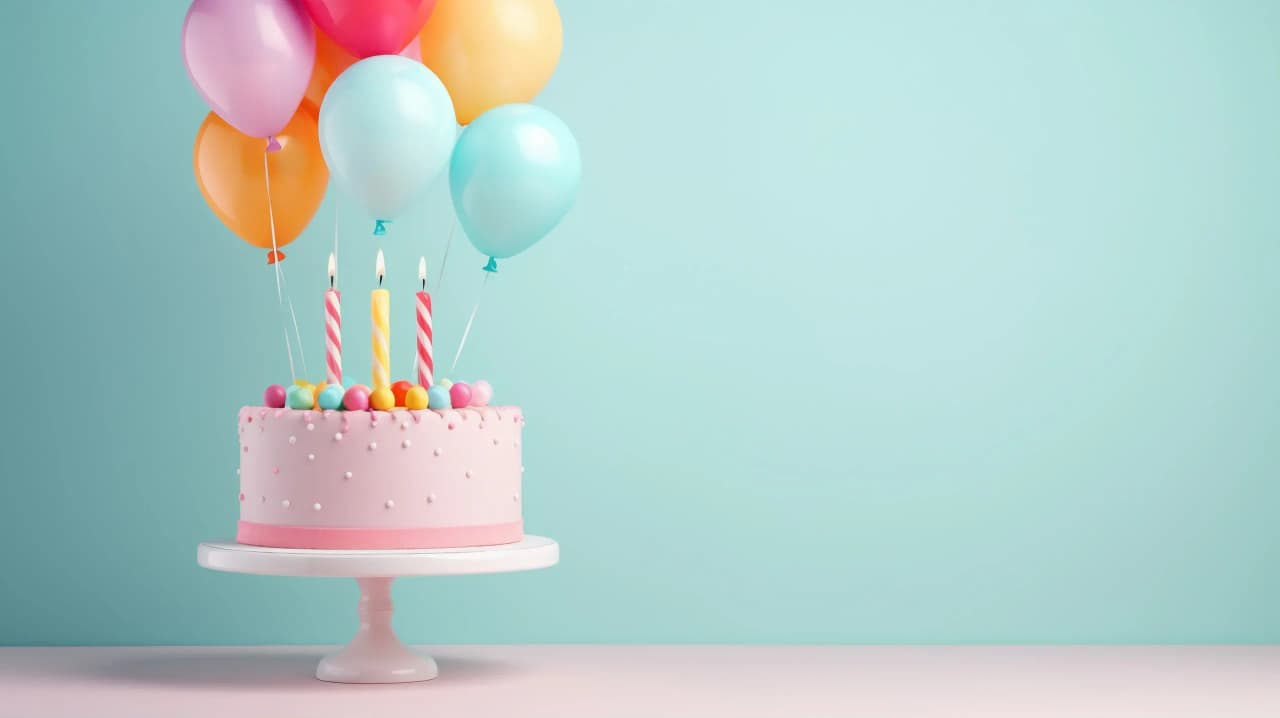 Balloons background style 14